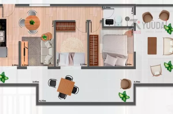 Apartamento para venda, 2 quarto(s),  Jardim Coimbra, São Paulo