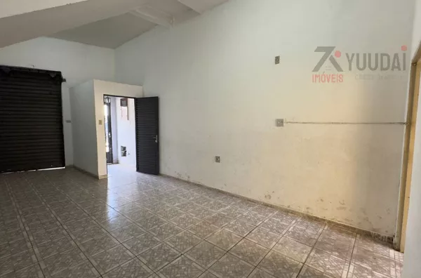 Casa e salão comercial para aluguel,  Vila Assunção, Santo André