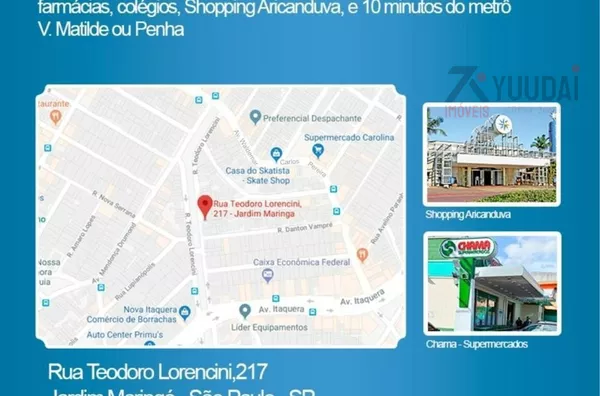 Apartamento para venda, 2 quarto(s),  Jardim Maringá, São Paulo