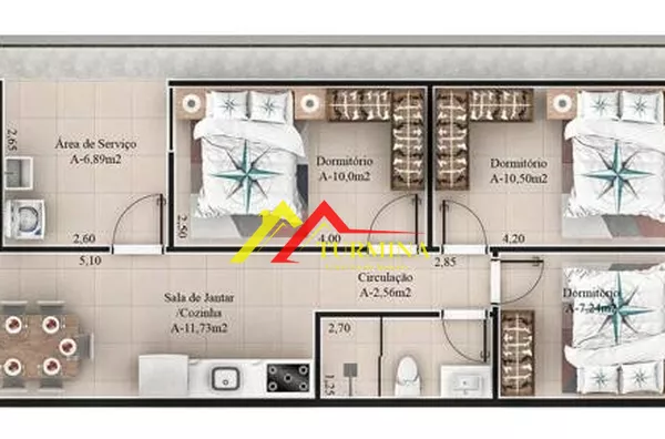 Casa para venda, 3 quarto(s),  Fraron, Pato Branco