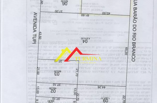 Terreno com 1.890,78m² Baixada, Pato Branco