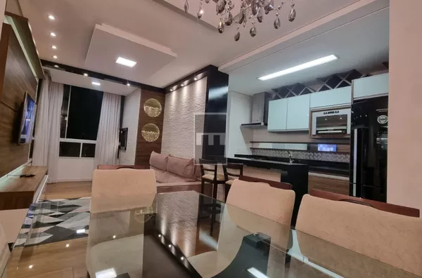 Apartamento mobiliado para locação,  Saguaçu, Joinville