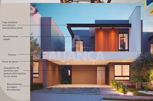 Casa em condomínio para venda, 3 quarto(s),  Granja Marileusa, Uberlândia