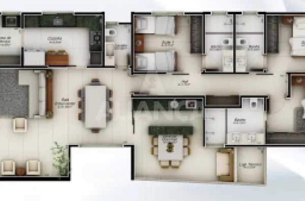 Apartamento para venda 3 quartos martins uberlândia