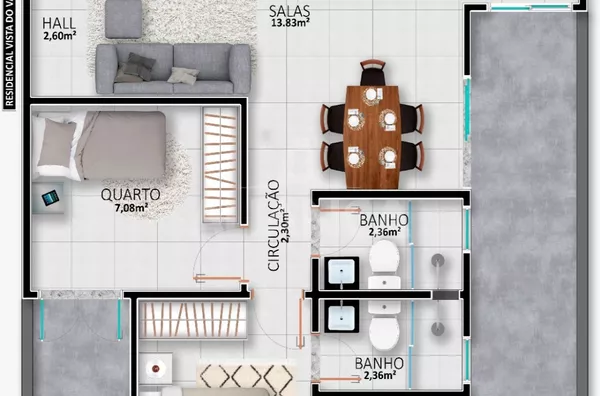 APARTAMENTO NORMAL para venda JARDIM SUL  Uberlândia