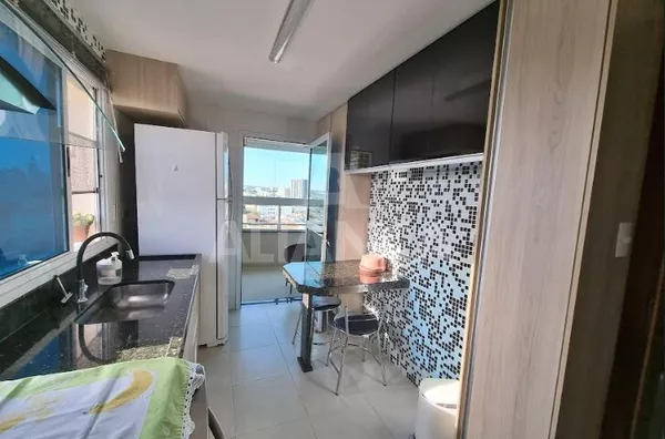 Apartamento mobiliado com varanda gourmet,  Saraiva, Uberlândia