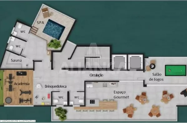 Apartamento para venda, 3 quarto(s),  Tibery, Uberlândia