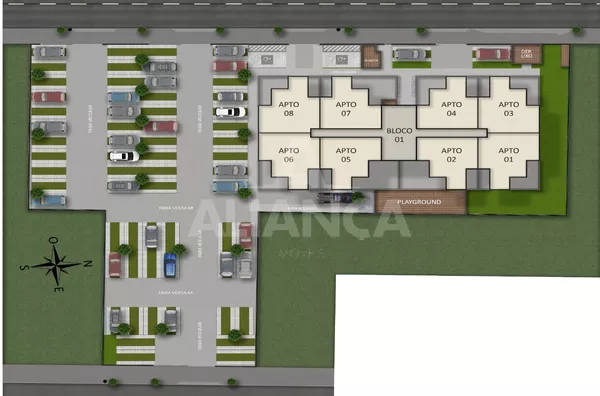 APARTAMENTO NORMAL para venda LOTEAMENTO PORTAL DO VALE II Uberlândia