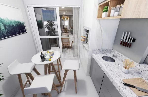 Apartamento para venda, 2 quarto(s),  Novo Mundo, Uberlândia