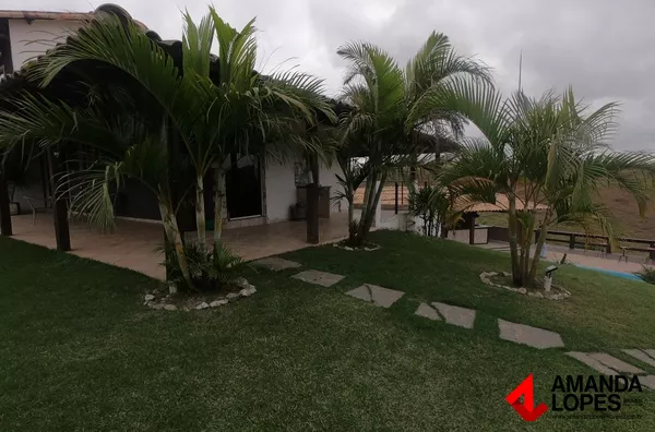 Granja 7000m²  c/ Casa 3 qtos. suíte - Cond. Enseada