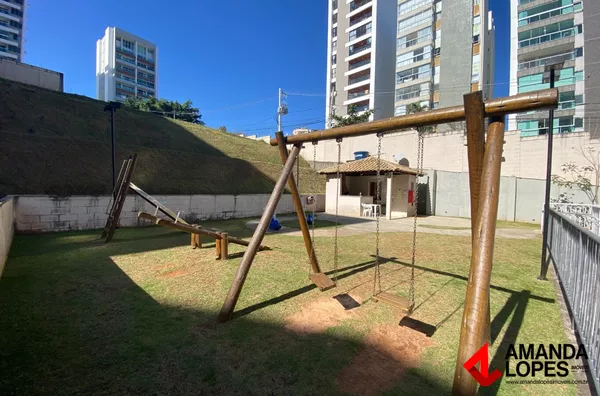 Apart. 2 qtos. c/ suíte e área externa - Estrela Sul