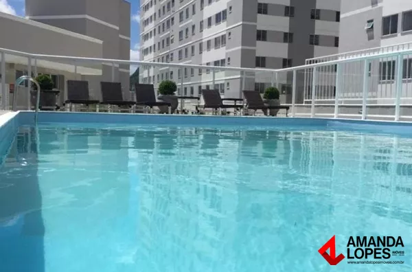 Apart. 2 Qtos. c/ 1 Vaga de Garagem  - Park Quinet - Santa Terezinha 