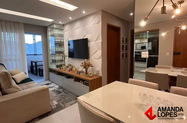 Apart. 2 Qtos. c/ suíte e varanda - Teixeiras, Juiz De Fora