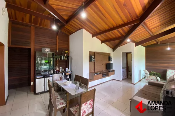 Casa Linear 3 Qtos. c/ 3 Suítes no Condomínio Miragem - Simão Pereira