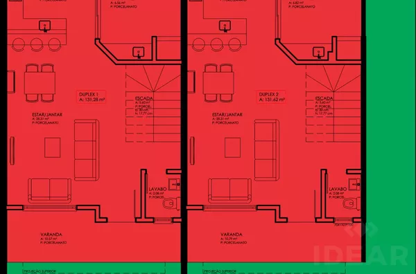 O EQUILÍBRIO ENTRE AS SALAS E TRANQUILIDADE NOS QUARTOS - Foto 4