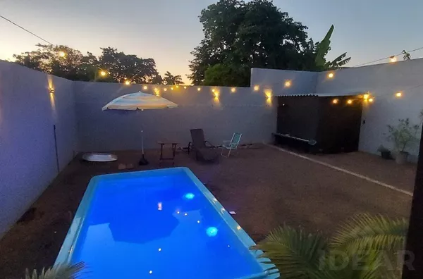 CASA COM SUÍTE, QUARTO SOLTEIRO, PISCINA E ESTRUTURA PARA QUIOSQUE - Foto 17