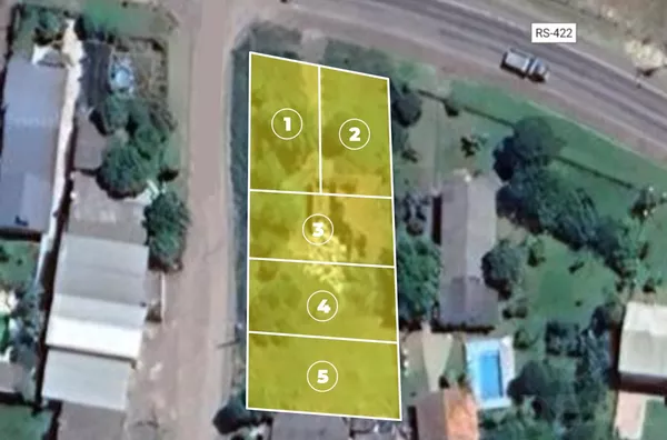 CINCO TERRENOS, COM VALORES VARIADOS, A SUA ESCOLHA