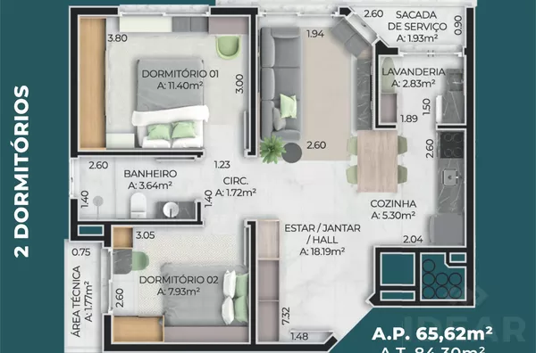 AMBIENTE IDEAL PARA VIVER EM HARMONIA COM A NATUREZA