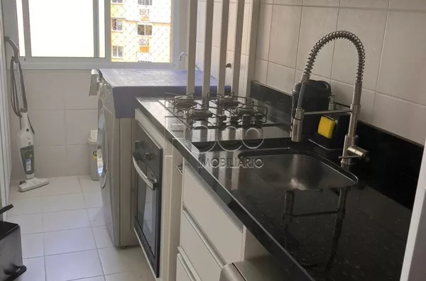 Apto 3 dormitórios mobiliado com vaga