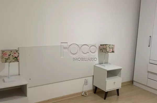 Apartamento de 1 dormitório mobiliado, elev e port