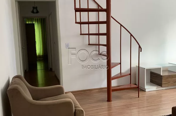 Cobertura semi mobiliada 2 dorm. com vaga Petrópolis Porto Alegre, 227m²