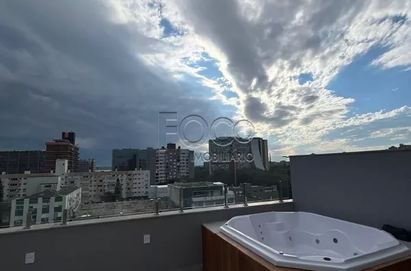 Cobertura para venda e aluguel 1 dormitório Cidade Baixa Porto Alegre 48m²