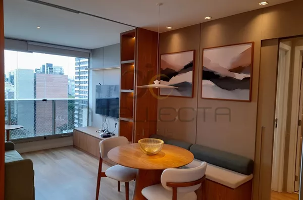 Apartamento novo para venda, "Inspire Ibirapuera", mobiliado, 1 quarto, ar condicionado, 1 vaga - Vila Mariana, São Paulo