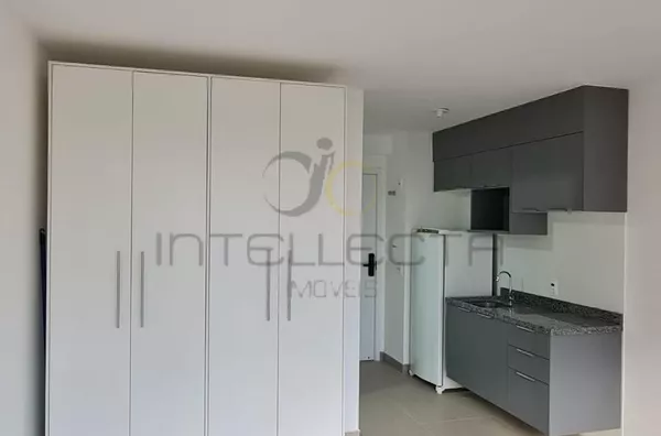 Studio à venda com 25m², 1 quarto e sem vaga