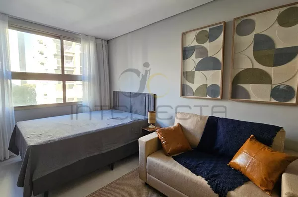 Studio mobiliado para aluguel, 1ª locação, ar condicionado - Vila Mariana, São Paulo