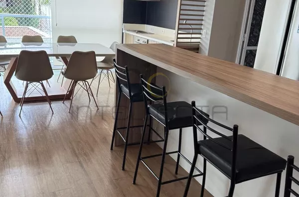 "Residência Exclusiva: Apartamento Mobiliado de 3 Quartos com Suítes, Piso Vinílico e Lazer Completo na Aclimação"