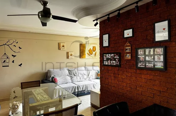 Apartamento 66m² a venda – 3 Dormitórios, 1 Suíte e 2 Vagas