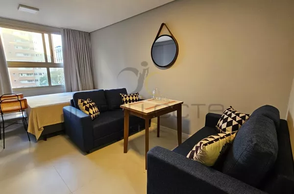 Studio mobiliado para aluguel, 1ª locação, ar condicionado - Vila Mariana, São Paulo