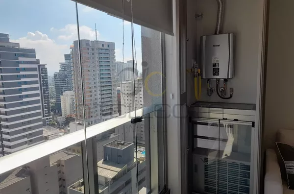 Apartamento mobiliado para aluguel, 1ª locação, 1 quarto, ar condicionado, 1 vaga  - Vila Mariana, São Paulo