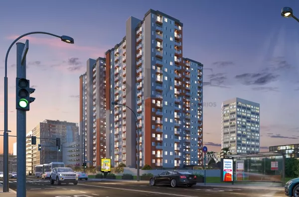 Conheça Santorini Residence, 2 quarto(s) sacada e lazer completo,  