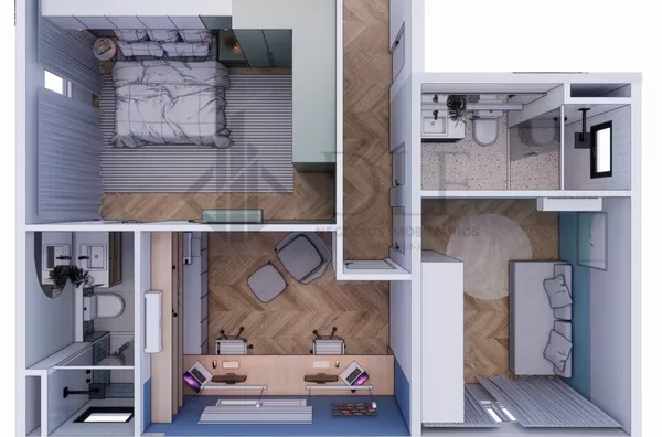 Apartamento para venda, 3 quarto(s),  Granjas Santa Terezinha, Taubaté