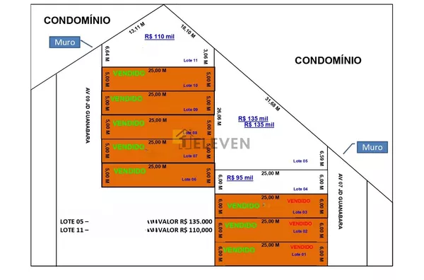 Terreno para venda,  Jardim Guanabara Ii, Rio Claro