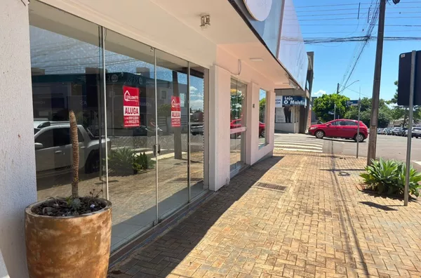 Sala comercial locação no centro em realeza 