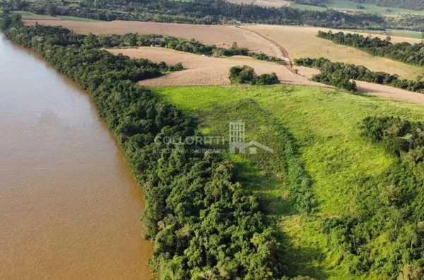 Área à venda às margens do Rio Iguaçu em Capanema Pr