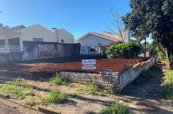 Terreno de esquina para venda - Centro - Realeza/PR