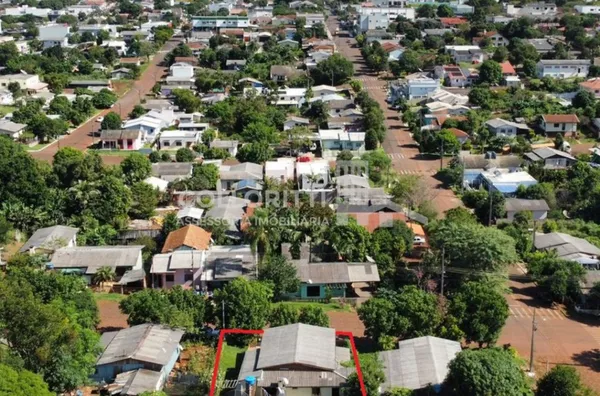 Terreno para venda contendo casa mista - João Paulo II - Realeza/PR