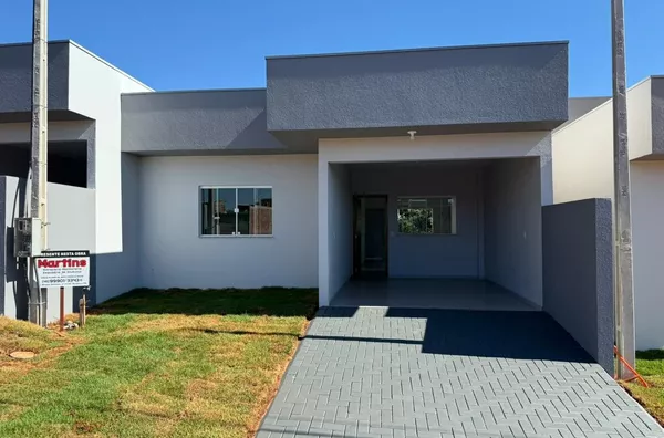 Casa nova para venda no Loteamento Fontana em Realeza