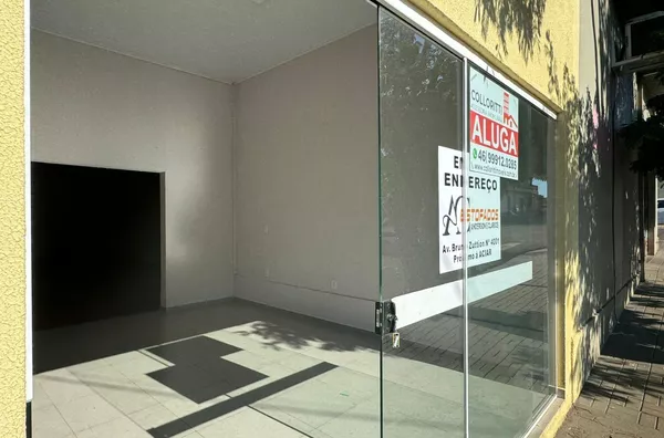 Sala comercial térrea para aluguel no Centro de Realeza