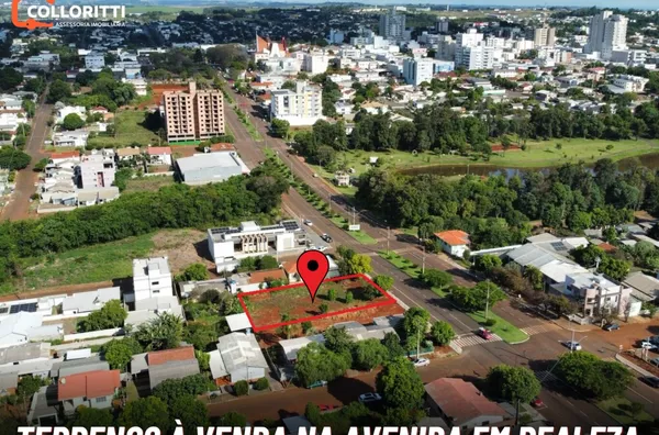 Terreno para venda na Avenida em Realeza