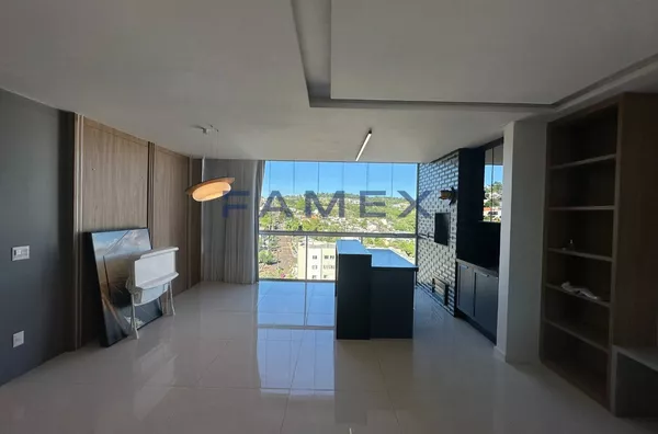 Apartamento para locação semi mobiliado Ed. Esmeralda com 1 suíte + 02 quartos no centro - próximo ao antigo teatro municipal - Foto 3