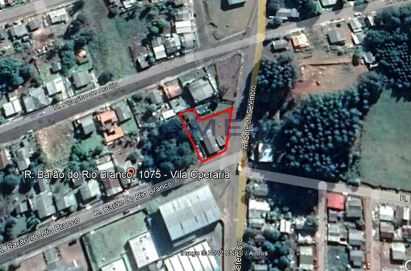 TERRENO DE ESQUINA EM CLEVELÂNDIA AO LADO DO CTG VAQUEANOS