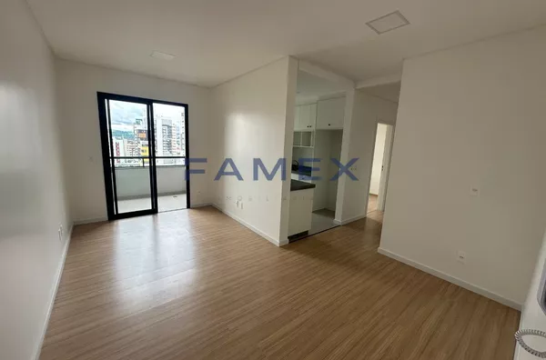 Apartamento com 01 suíte + 01 quarto no centro para locação - edifício opala - 02 quadras da praça central