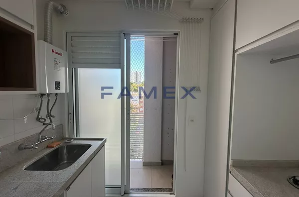 Apartamento para locação semi mobiliado Ed. Esmeralda com 1 suíte + 02 quartos no centro - próximo ao antigo teatro municipal - Foto 7