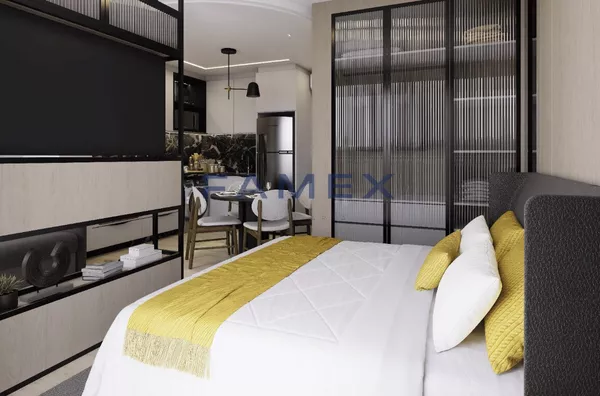 Apartamento Studio na planta para venda, no Sky Residencial