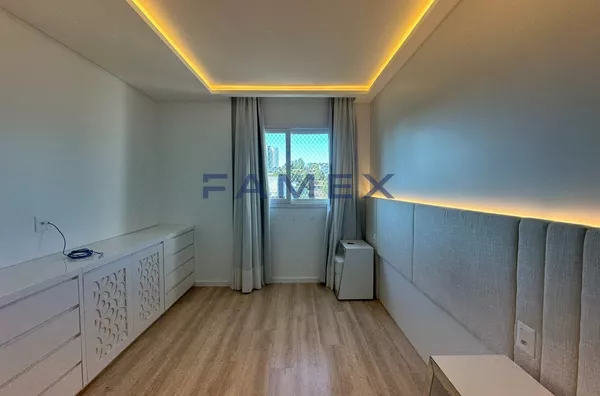 Apartamento para locação semi mobiliado Ed. Esmeralda com 1 suíte + 02 quartos no centro - próximo ao antigo teatro municipal - Foto 14