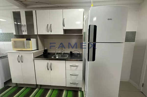 Apartamento para  locação no Centro mobiliado - 01 suíte  + 01 quarto